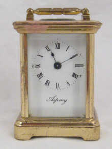 A miniature carriage clock retailed