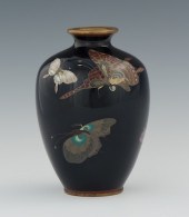 A Miniature Cloisonne Butterfl