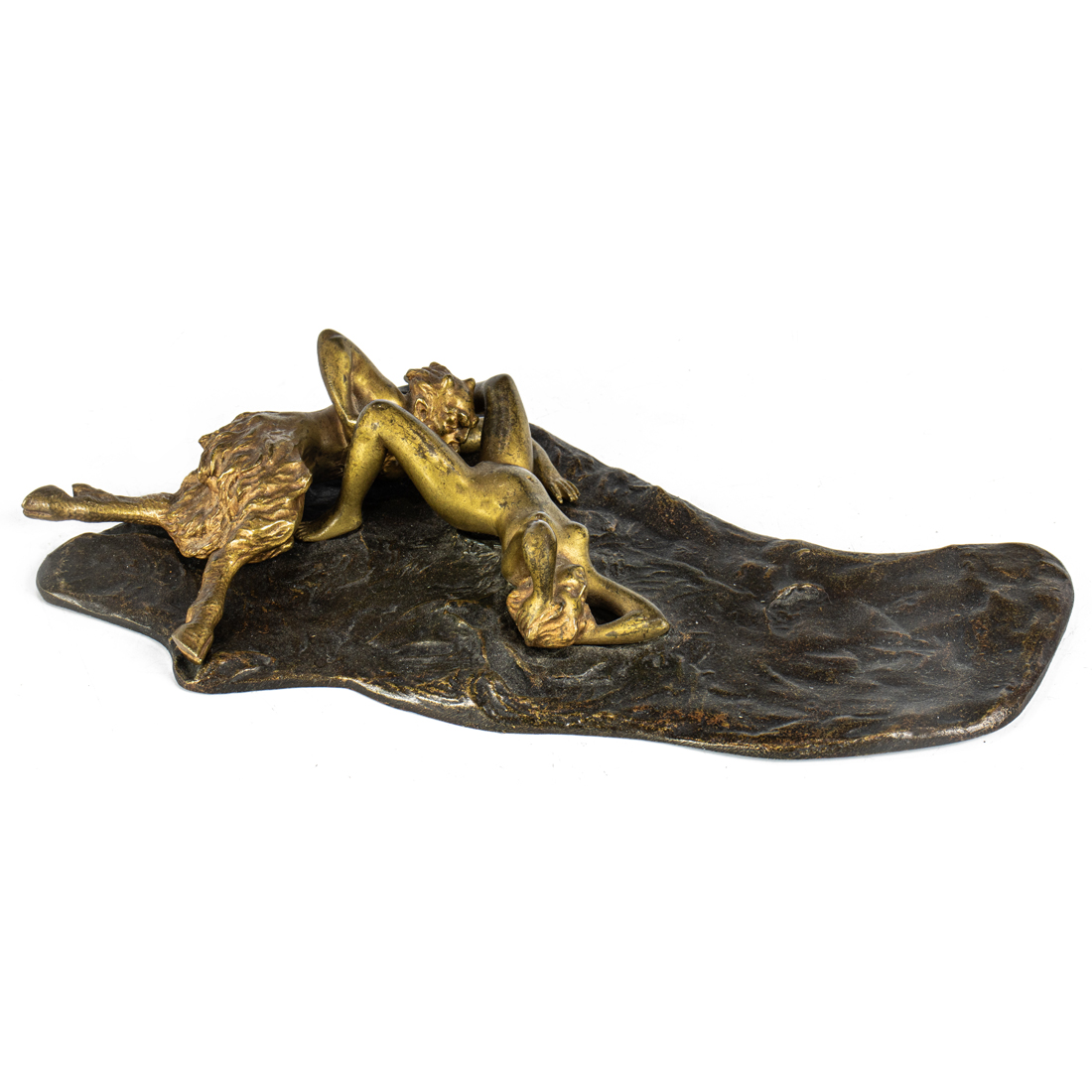 A MINIATURE CONTINENTAL PATINATED