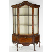 A MINIATURE DUTCH STYLE MAHOGA