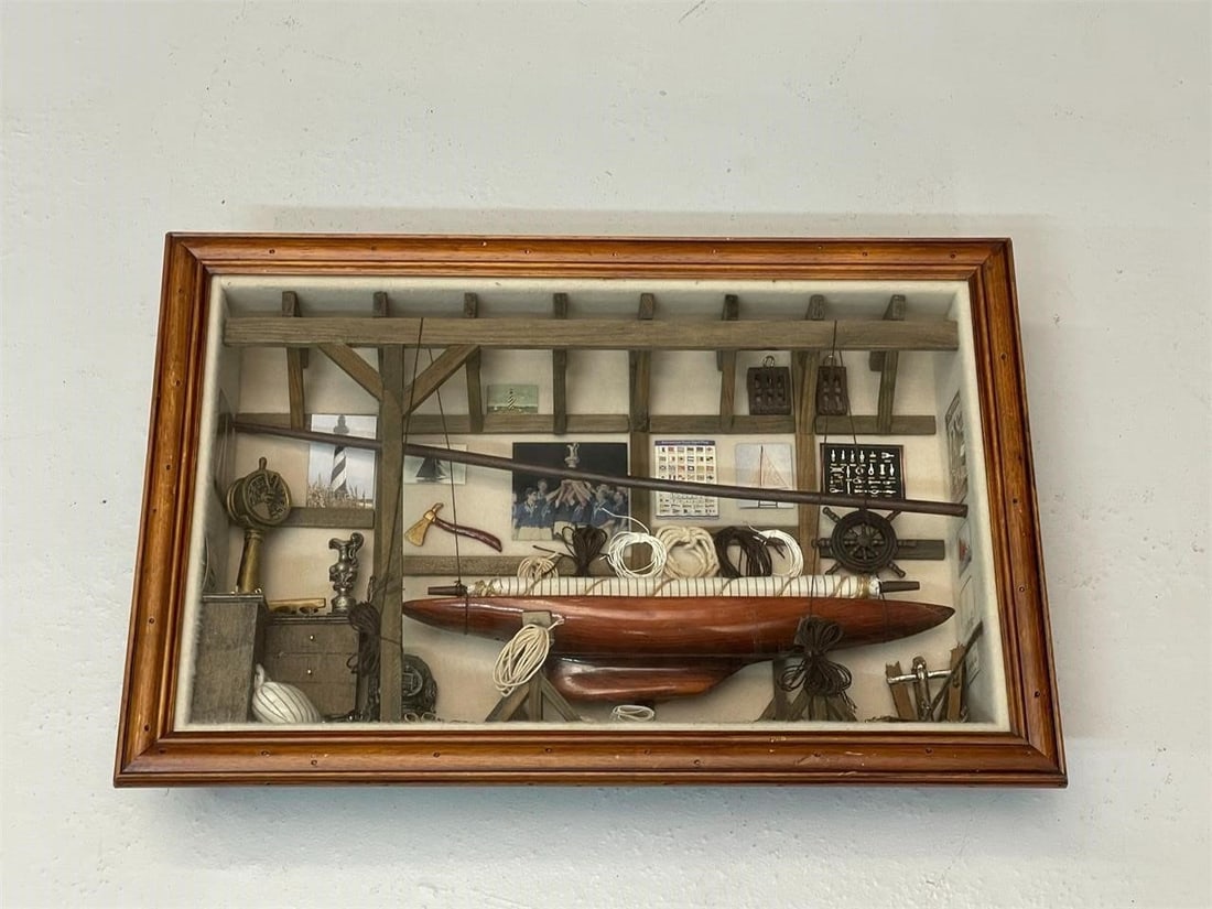 A MINIATURE NAUTICAL GROUP IN A