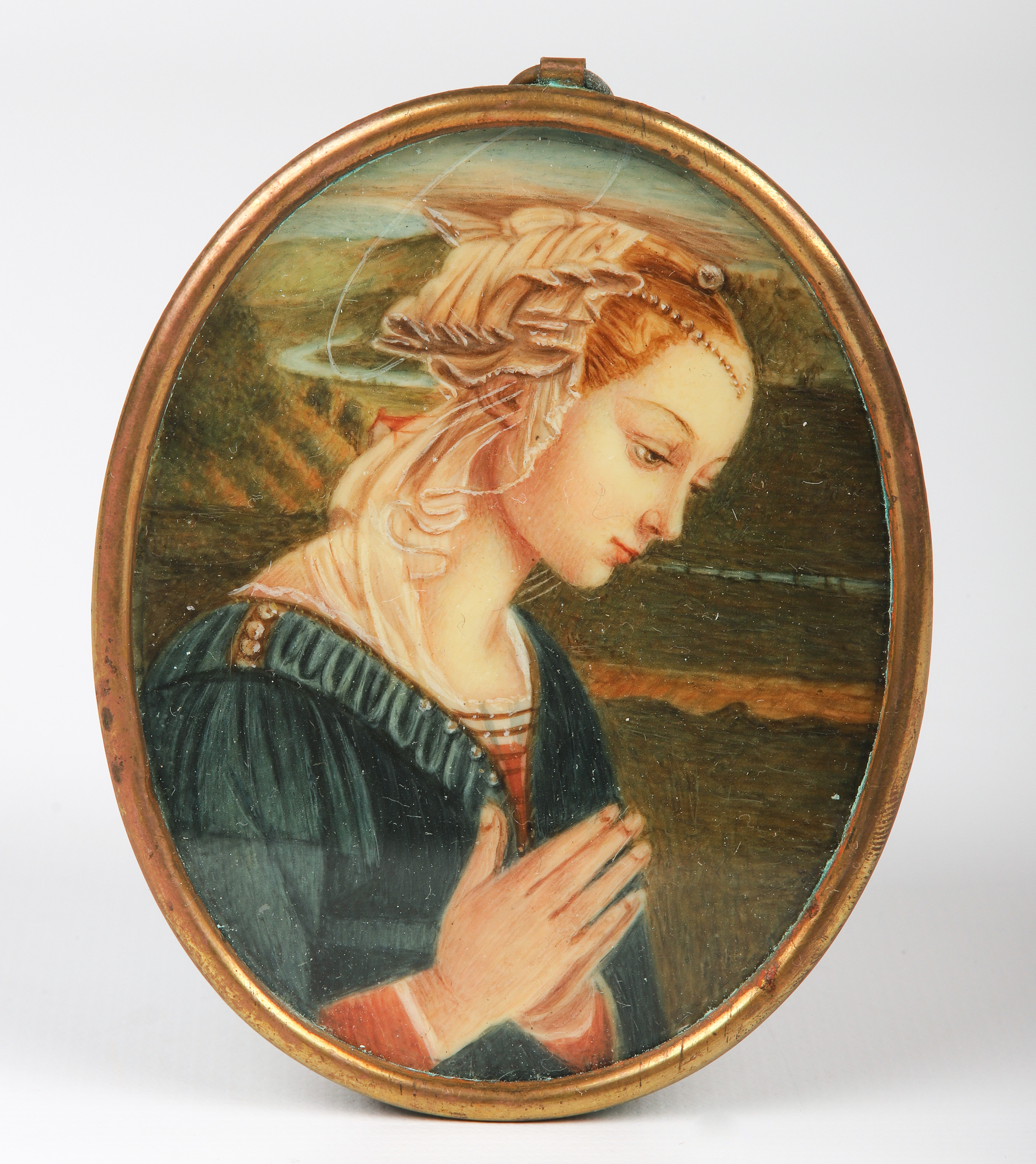 A Miniature Painting, 'Adoration of