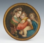 A Miniature Painting on Ivory