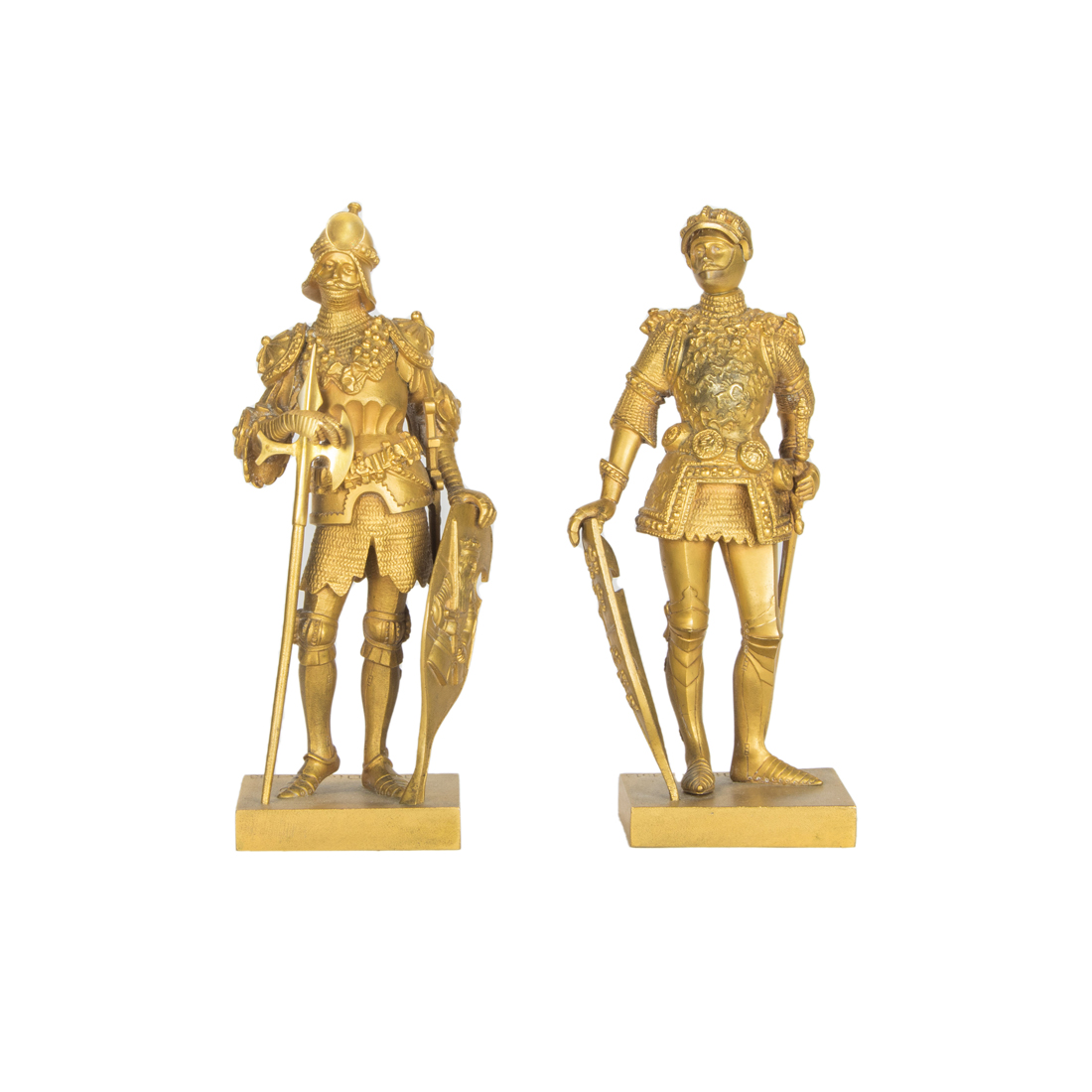 A MINIATURE PAIR OF CONTINENTAL