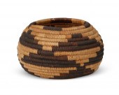 A MINIATURE POMO BASKETA minia