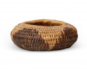 A MINIATURE POMO BASKETA minia