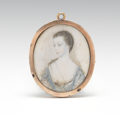 A Miniature Portrait of a Lady