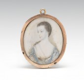 A Miniature Portrait of a Lady