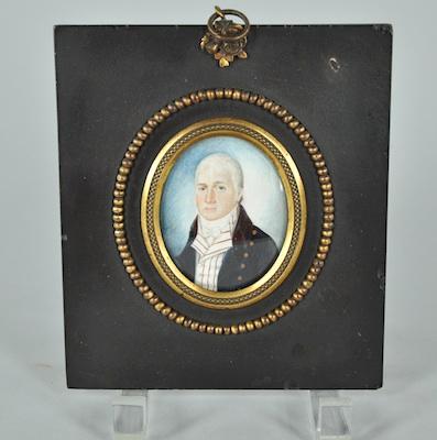 A Miniature Portrait of a man
