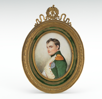 A Miniature Portrait of Napoleon