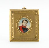 A Miniature Portrait of Young