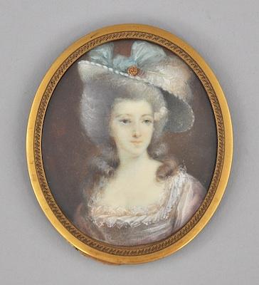 A Miniature Portrait Painting. Hand