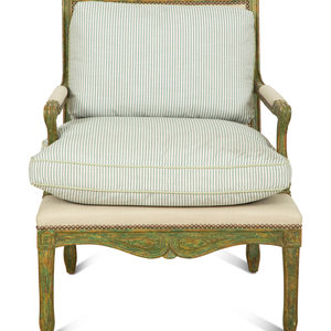 A Minton-Spidell Cressant Chair
