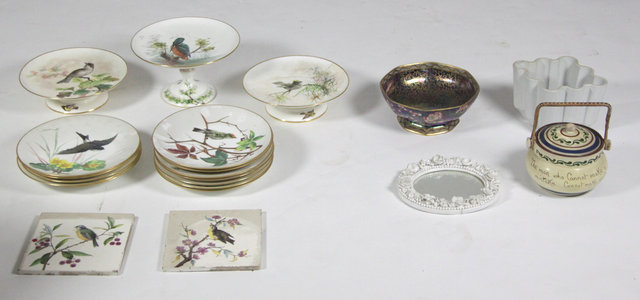 A Minton's dessert service