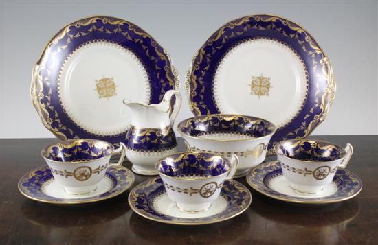 A Mintons porcelain tea set