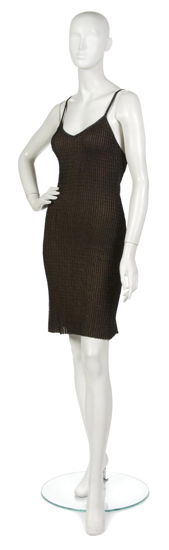 A Missoni Black and Olive Knit