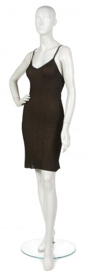 A Missoni Black and Olive Knit
