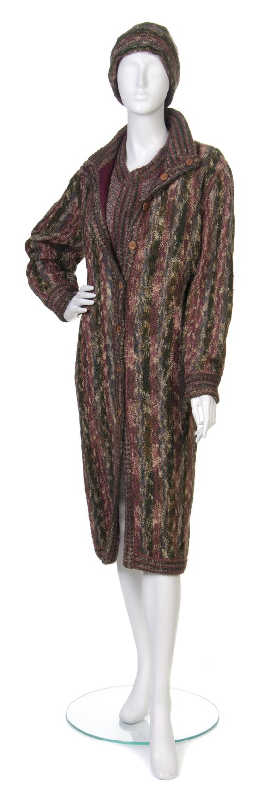 A Missoni Reversible Knit Coat