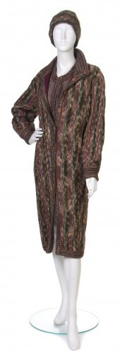 A Missoni Reversible Knit Coat