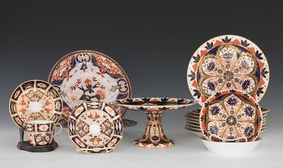 A Mixed Group of Imari Pattern