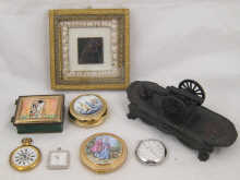 A mixed lot being three watches a