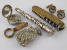 A mixed lot comprising a nickel