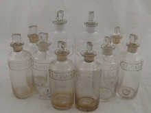 A mixed lot comprising ten