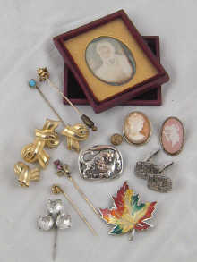 A mixed lot including costume