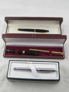A mixed lot of pens comprising a