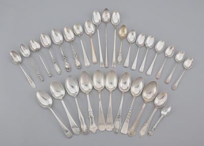 A Mixed Lot of Silver Spoons