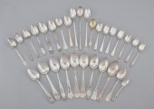 A Mixed Lot of Silver Spoons I