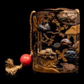 A Mixed-Metal Inlaid Gold and