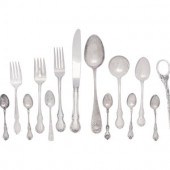 A Mixed Silver and Silver-Plat