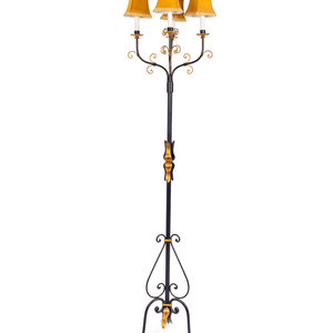 A Mizner Style Wrought-Iron