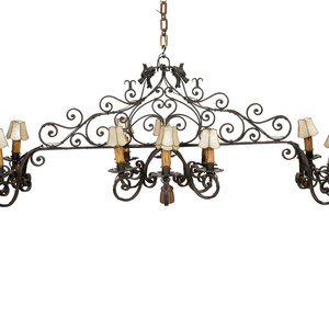 A Mizner Wrought Iron