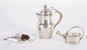 A MOCHA POT, A MEDICINE FEEDER