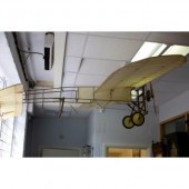 A model Bleriot XI airplane, 2