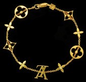 A modern 18ct gold Louis Vuitt