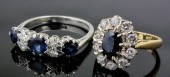 A modern 18ct white gold mount