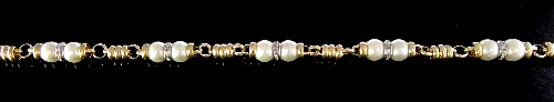 A modern 18ct yellow and white gold