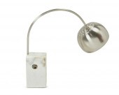 A MODERN ARCO-STYLE TABLE LAMP