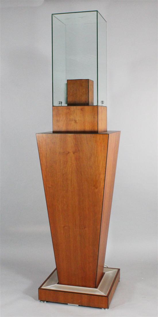 A modern Art Deco style ebony