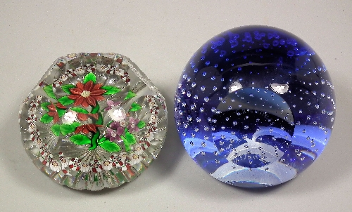A modern Baccarat style glass