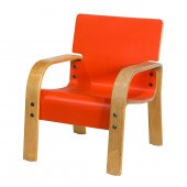 A MODERN BENT PLYWOOD AND LAMI