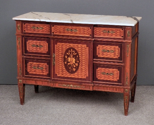 A modern Continental stained wood