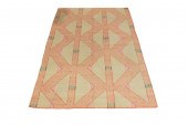 A MODERN FLAT WEAVE CARPET A M