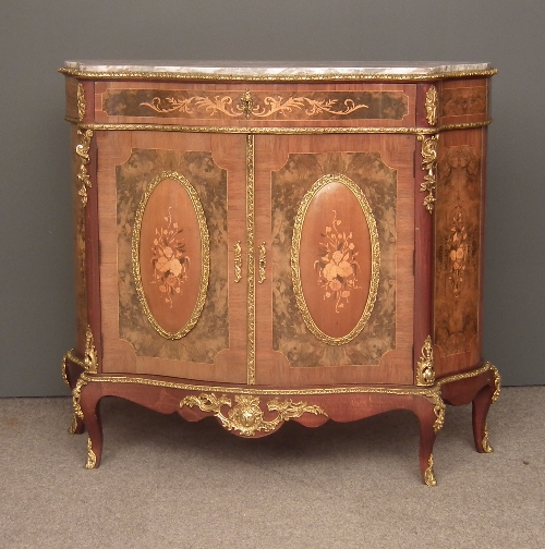 A modern Italian gilt metal mounted
