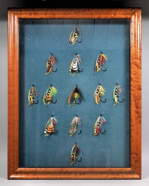 A modern maple frame containing a