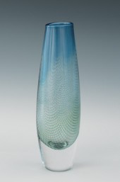A Modern Orrefors Glass Vase b