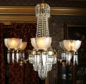 A MODERN REPRODUCTION SIX ARM